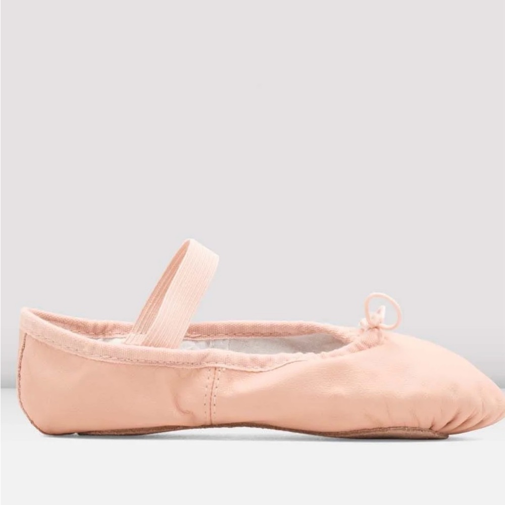 Bloch Childrens Dansoft Leather Ballet Shoes Width B - Picture 2 of 9